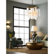Constance LED 8 inch Snow Marble and Antique Brass ADA Sconce Wall Light